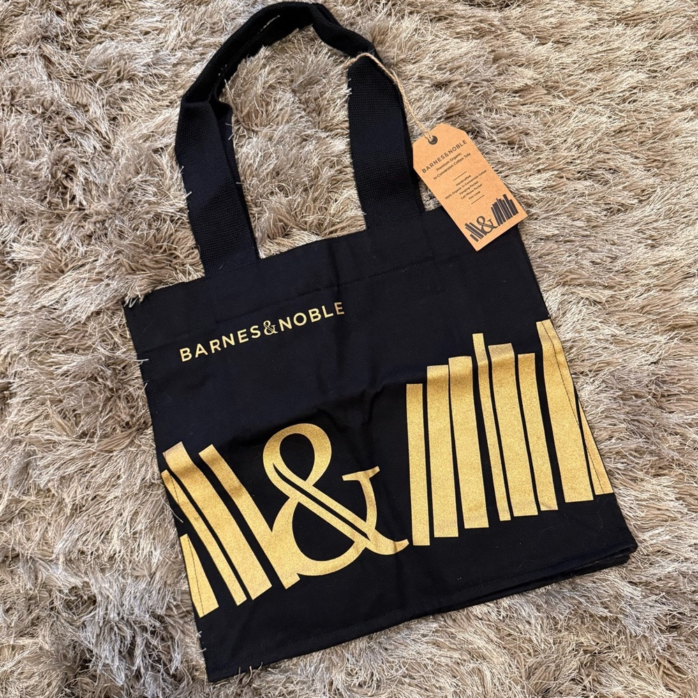 Barnes & Noble Premium Organic Cotton In-Conversion Cotton Tote